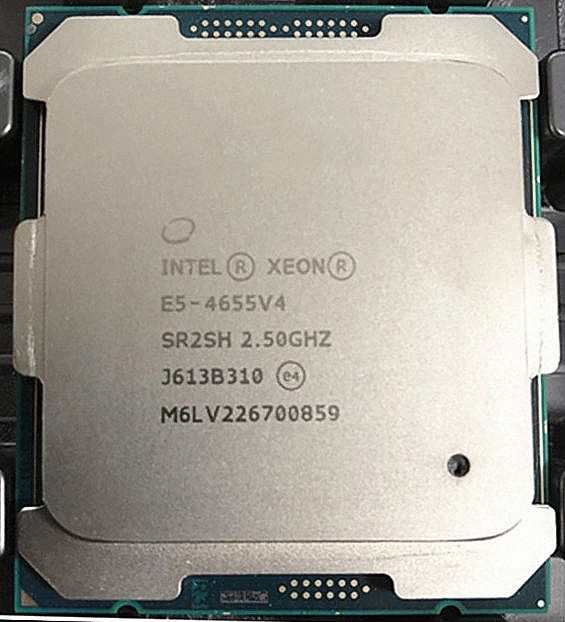 2個セット Intel Xeon E5-4655 v4 SR2SH 8C 2.50GHz 30MB 135W LGA2011-3 中古