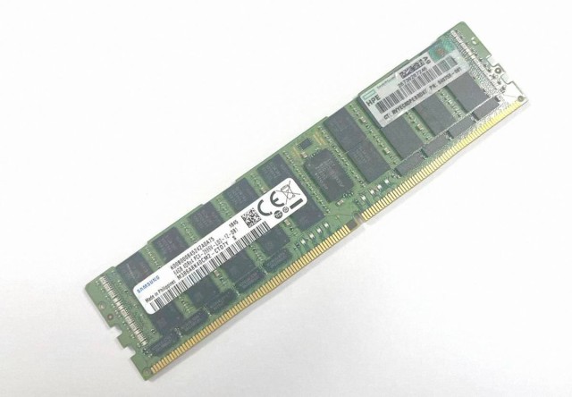 2個セット サーバーメモリ SAMSUNG 64GB DDR4 PC4-2666V ECC M386A8K40BM2 288 PIN SDRAM 中古