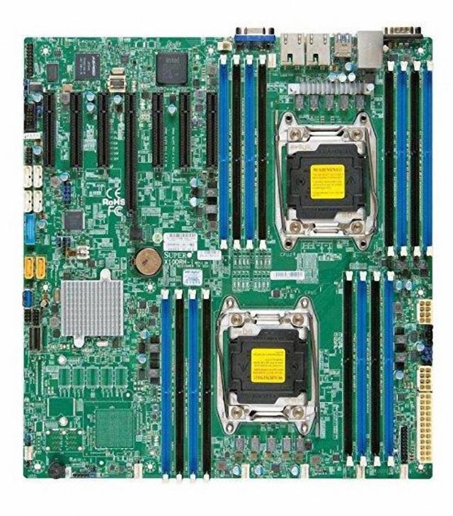 Supermicro X10DRH-i LGA2011 C612 DDR4 PCI-Express SATA E-ATX Motherboard Support 2696V4 中古の通販は