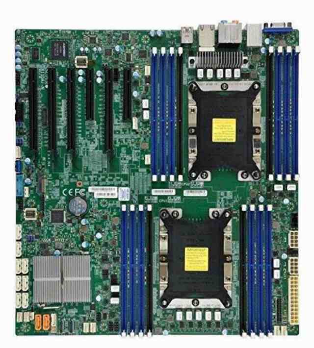 Supermicro X11DAI-N Intel Chipset Socket P LGA-3647 C622 E-ATX Motherboard 中古