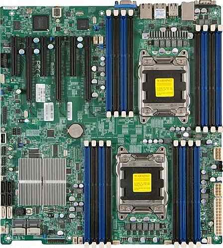 Supermicro X9DRL-iF Dual Socket R LGA2011 Server Motherboard 中古