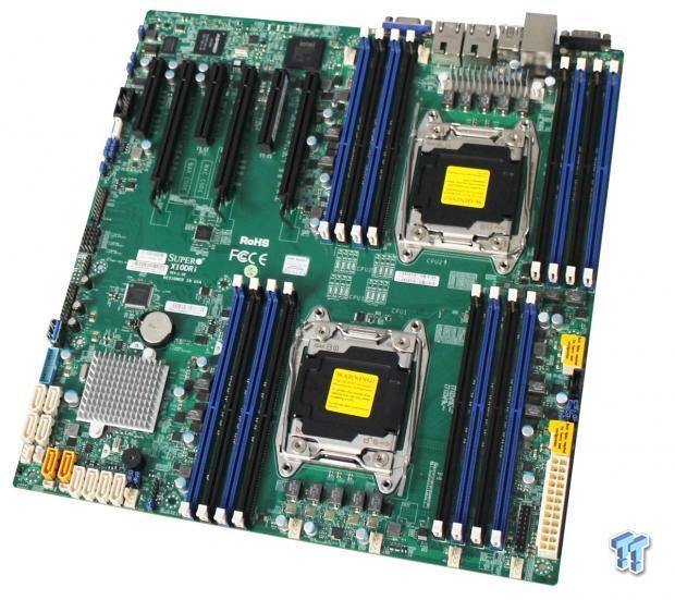 Supermicro x10DRI Intel C612 Chipset Socket LGA2011 E-ATX Motherboard 中古_1