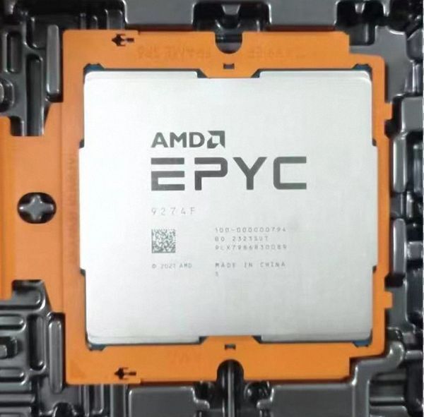 AMD EPYC 9274F 24C 4.05GHz 4.3GHz 256MB Socket SP5 320W 中古
