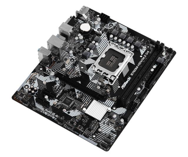 ASRock B760M-HDV/M.2 D4 LGA 1700 DDR4 Micro ATX Motherboard 中古_1
