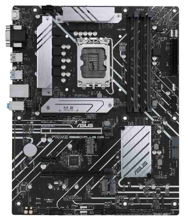 ASUS PRIME B660-PLUS D4 LGA 1700 DDR4 PCIe 4.0 ATX Motherboard 中古