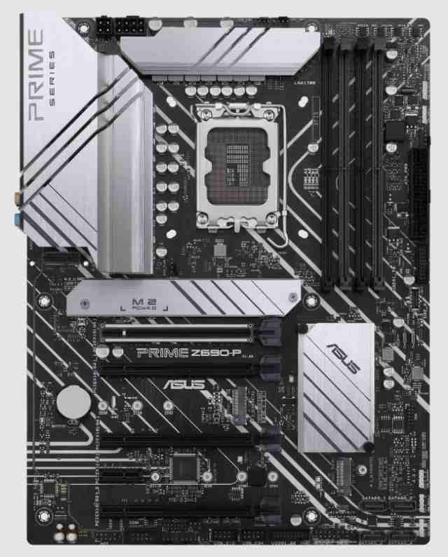 ASUS Prime Z690-P Intel LGA1700 DDR5 M.2 ATX Motherboard 中古