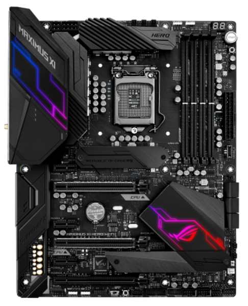 ASUS ROG MAXIMUS XI HERO (WI-FI) LGA1151 DDR4 64G ATX Motherboard 中古