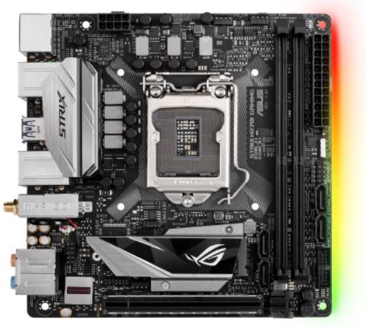 ASUS ROG STRIX H270I GAMING Intel H270 LGA 1151 DDR4 M.2 Mini ITX Motherboard 中古