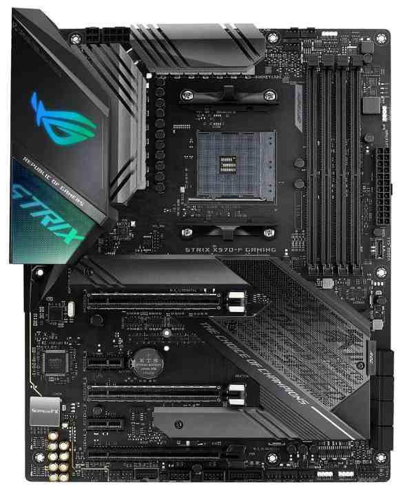 ASUS ROG STRIX X570-F GAMING Socket AM4 AMD X570 DDR4 DIMM ATX Motherboard 中古