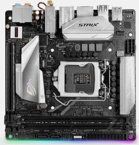 ASUS ROG STRIX Z370-I GAMING LGA 1151 DDR4 32GB HDMI Mini-ITX Motherboard 中古