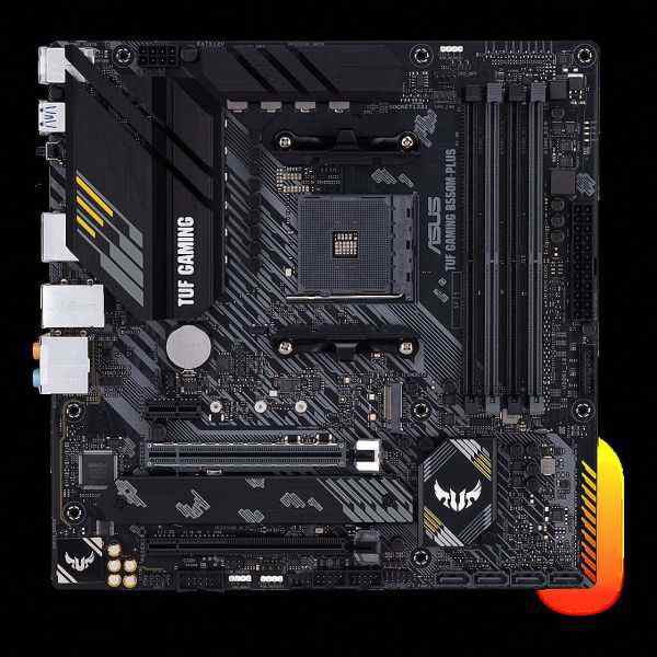 ASUS TUF GAMING B550M-PLUS AM4 Micro ATX Motherboard 中古