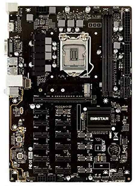 BIOSTAR TB360-BTC PRO 2.0 DDR4 LGA 1151 intel Motherboard 中古