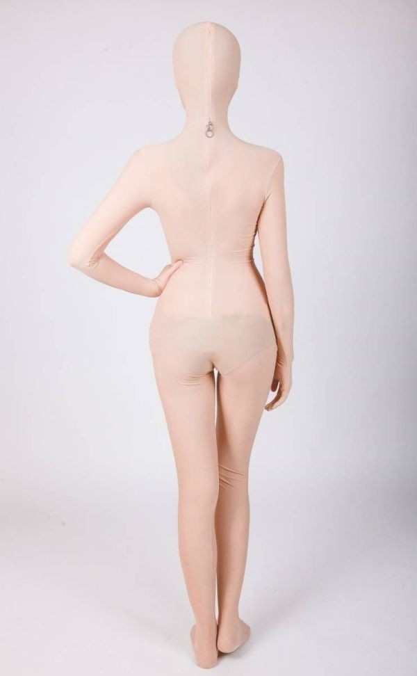 ゼンタイ 肌色 全身タイツ 男性用 着ぐるみ 5本指 M コスプレ レオタード ゼンタイ 肌色 全身タイツ 男性用 着ぐるみ 5本指 M コスプレ