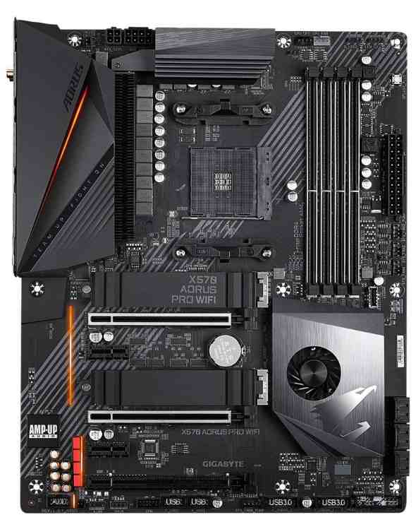 GIGABYTE X570 AORUS PRO WIFI AMD Ryzen 3000 PCIe 4.0 SATA 6Gb/s USB 3.2 AMD X570 ATX Motherboard 中古