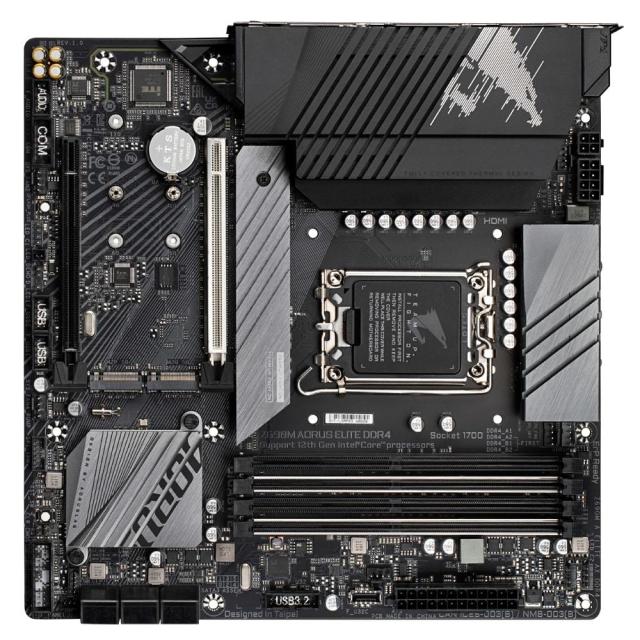 【中古】Z690M AORUS ELITE DDR4 GIGABYTE Z690M AORUS ELITE DDR4 Micro-ATX Motherboard 中古