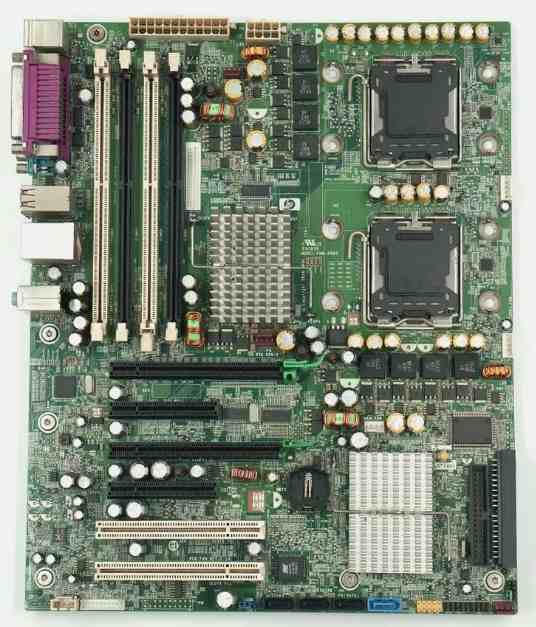 HP XW6400 LGA 771 DDR2 442029-001 380689-003 Workstation Motherboard 中古