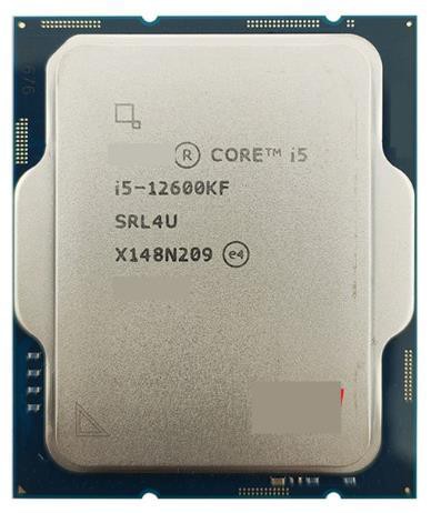 Intel Core i5-12600KF SRL4U 10C 3.7 GHz 4.9 GHz 125W Socket 1700 中古