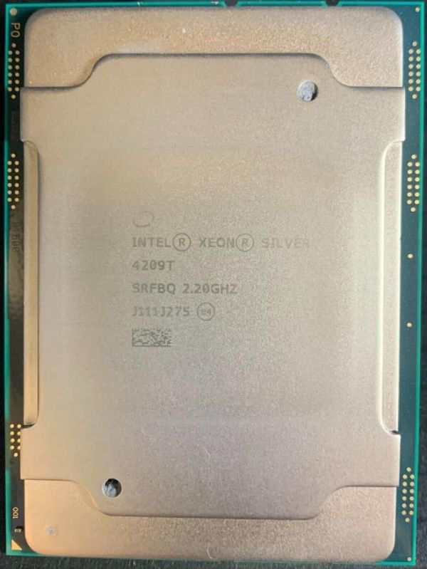 Intel Xeon Silver 4209T 2.2GHz DDR4-2400 70W 8C LGA3647 中古