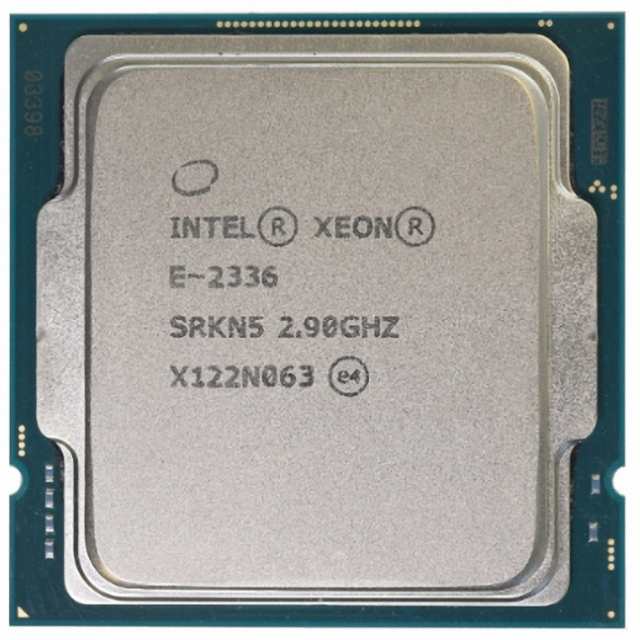 Intel Xeon E-2336 SRKN5 6C 2.9GHz 12MB 65W LGA1200 中古