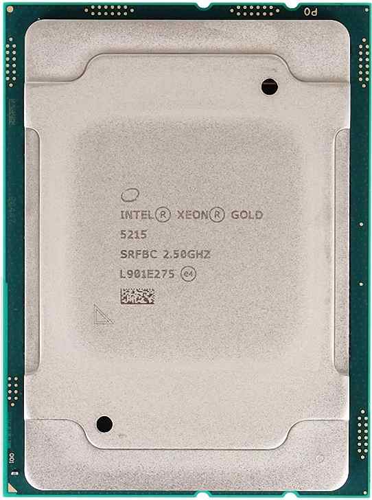 Intel Xeon Gold 5215 SRFBC 10C 2.5GHz 3.0 3.4GHz 13.75MB 85W