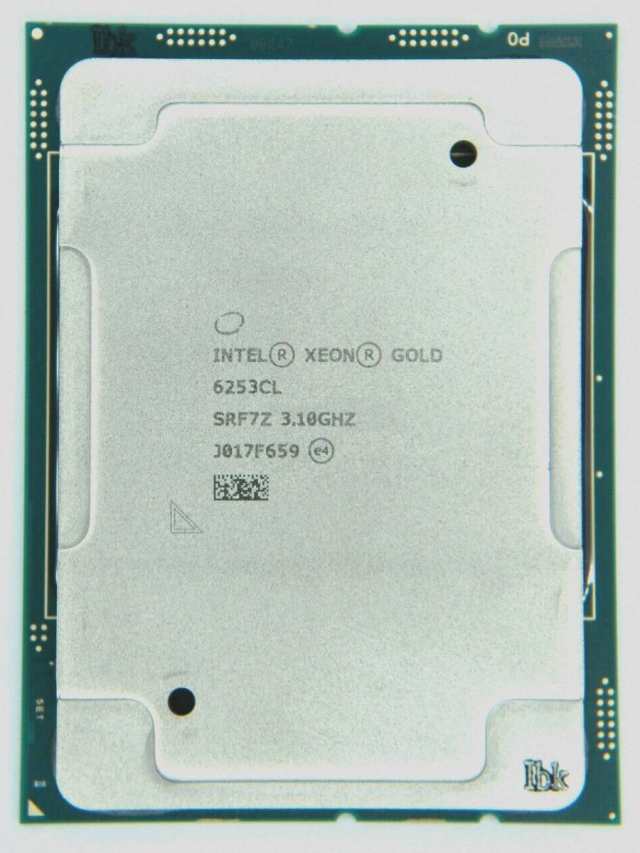 Intel Xeon Gold 6253CL SRF7Z 18C 3.1GHz 3.8/3.9GHz 24.75MB 205W LGA3647 DDR4-2933 中古