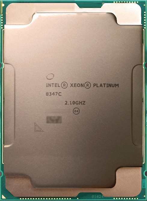 Intel Xeon Platinum 8347C SRKJ6 36C 2.4GHz 2.7GHz 3.5GHz 54MB 210W