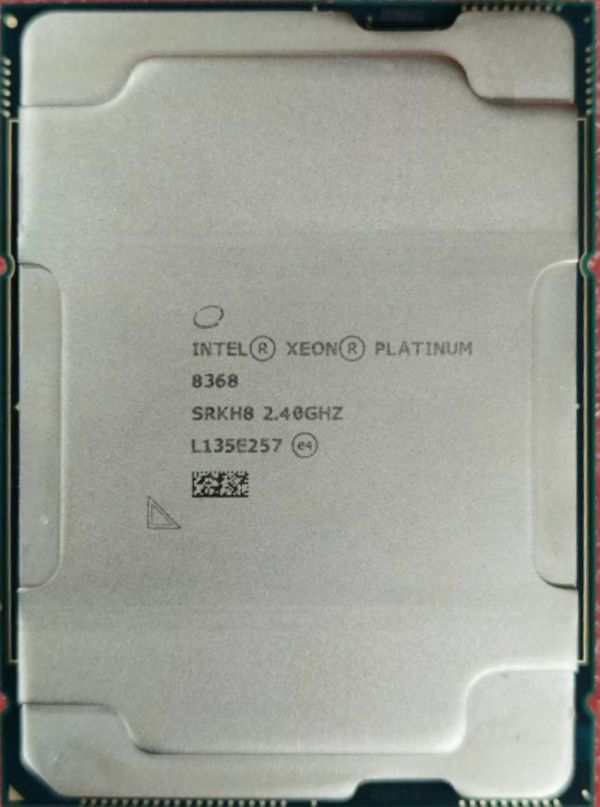 Intel Xeon Platinum 8368 SRKH8 38C 76T 2.4GHz 3.2 3.4GHz 57MB 270W