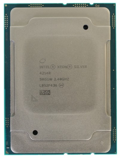 Intel Xeon Silver 4214R SRG1W 12C 2.4GHz 3.5GHz 16.5MB 100W LGA3647 DDR4-2400 中古