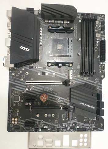 MSI B550-A PRO AM4 AMD B550 SATA 6Gb/s USB 3.0 ATX AMD Motherboard 中古