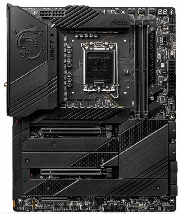 MSI MEG Z690I UNIFY【中古】 MSI MEG Z690I UNIFY DDR5 Mini-ITX中古ゲーミングマザーボード