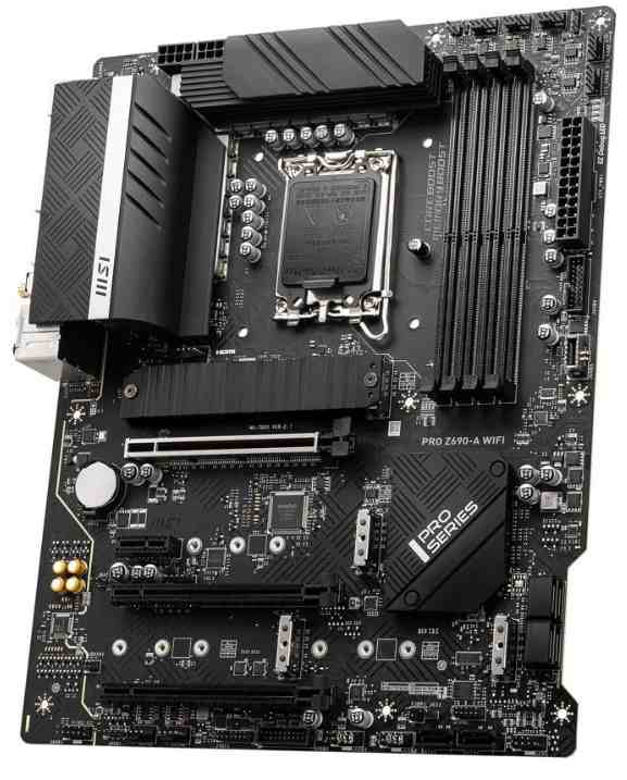 MSI PRO Z690-A WIFI DDR5 LGA 1700 Intel Z690 SATA 6Gb/s ATX Intel Motherboard 中古