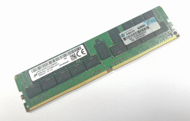 サーバーメモリ MICRON 64GB DDR4 PC4-2666V ECC MTA72ASS8G72LZ