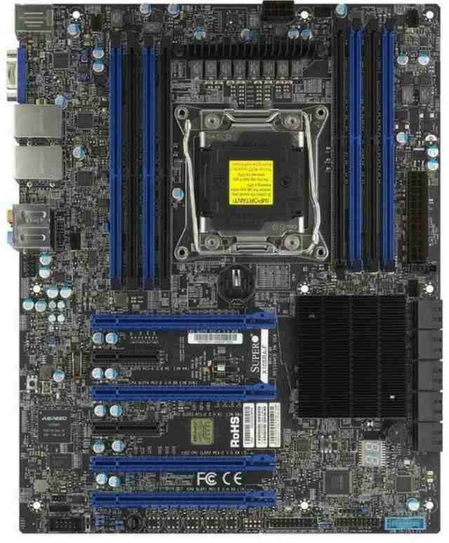 Supermicro X10SRA-F LGA2011 Intel C612 DDR4 x99 ATX Motherboard 中古