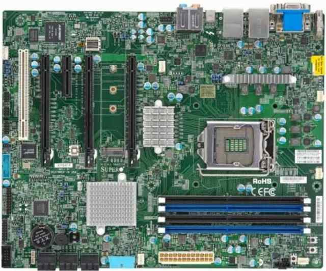 Supermicro X11SAT-F socket H4 LGA 1151 Intel C236 chipset Workstation ATX Motherboard 中古