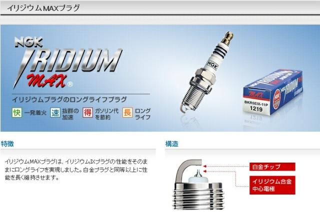 NGKイリジウムMAXプラグ【正規品】 LFR7AIX-P 一体形 (2900)★　4本セット 日本特殊陶業 LFR7AIX-P 4本セット イリジウムMAXプラグ