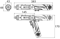 KTC 工具 【JTAE121】 動力工具　電動ツール類 1/4"コードレスドライバセット【JTAE121T】_4