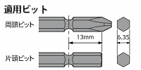 KTC 工具 【JTAE121】 動力工具　電動ツール類 1/4"コードレスドライバセット【JTAE121T】_5