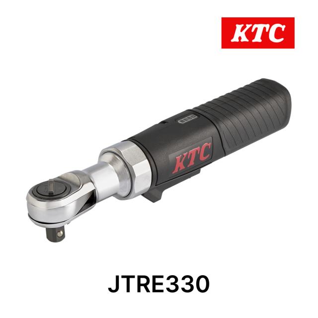 9.5sq. コードレスラチェットレンチセット JTRE330 KTC LEDライト付き ボルト・ナットの締緩作業に コードレス 充電式 電動 工具 ツール 超コンパクト 軽量 DIY