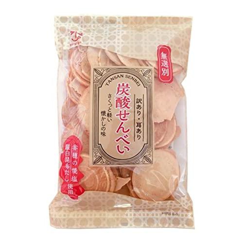 無選別炭酸せんべい 235g × 12個 お菓子 おやつ 耳あり コーヒー味