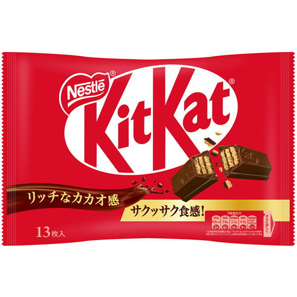 ネスレ日本 キットカットミニ 13枚 × 12個 カカオ サクッサク食感 ウエハース お菓子