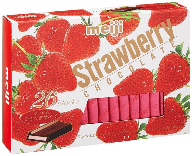 明治 ストロベリーチョコレート ボックス(26枚入) × 6個 お菓子 チョコ