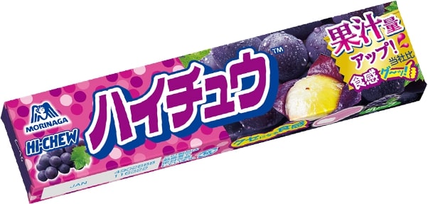 森永 ハイチュウ グレープ(12粒) × 12個 お菓子 飴 キャンディー