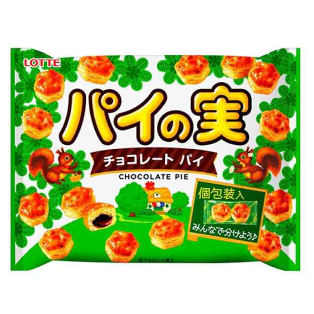 パイの実 シェアパック(124g) × 18個 小袋 チョコ菓子 シェア おやつ パイスナック