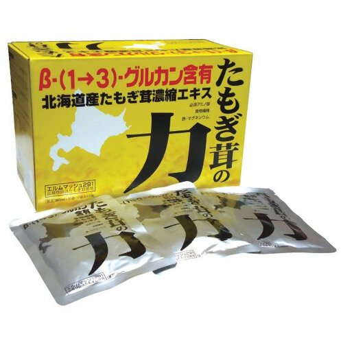 たもぎ茸の力（42mL×30袋）北海道産 タモギ茸濃縮エキス エルゴチオネイン含有 グルカン必須アミノ酸 食物繊維 鉄マグネシウム 株式会社スリービー きのこ  β-D-グルカン 配合 サプリメント