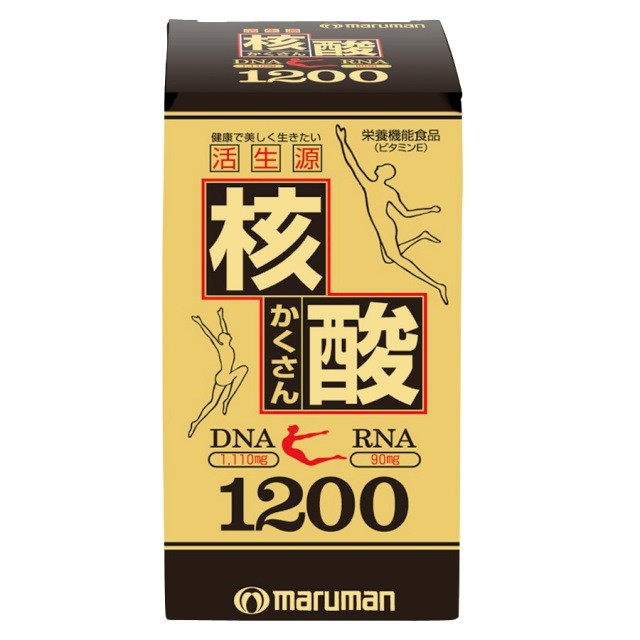 マルマン 核酸1200 600粒 ビール酵母 カルシウム 栄養補助食品 健康食品 サプリ サプリメント