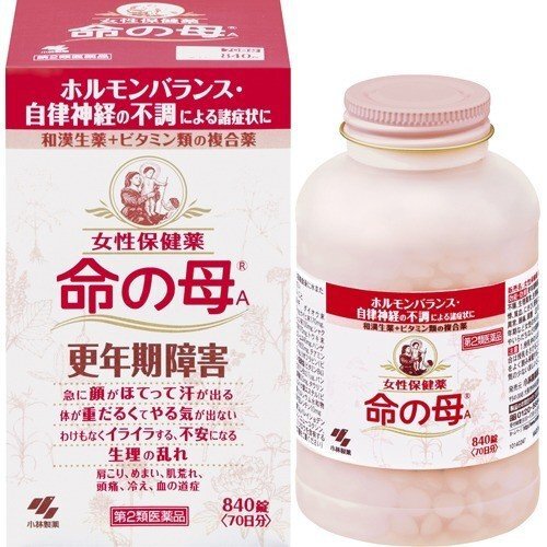 【 第2類医薬品 】 小林製薬 女性保健薬 命の母Ａ ８４０錠 の通販は 5,937円
