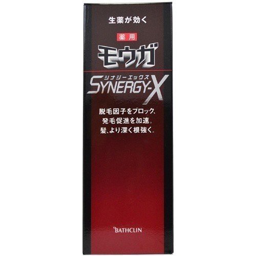 3本セット 薬用 モウガ シナジーX エックス 120ml バスクリン 育毛剤