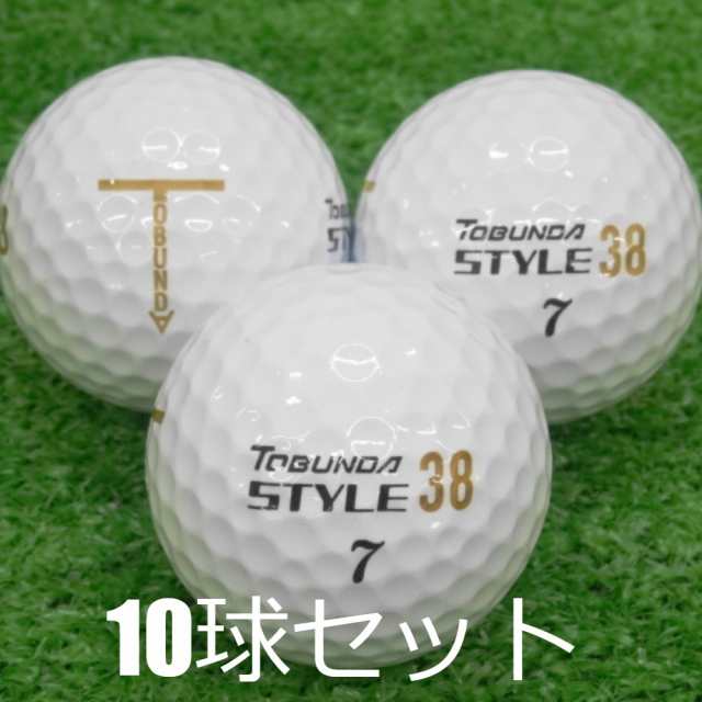 ロストボール TOBUNDA スタイル 38 ホワイト 10球セット 中古 Aランク