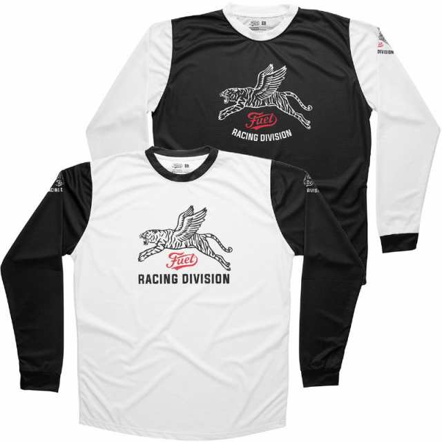 （フュエル ビスポーク モーターサイクル/Fuel Bespoke Motorcycles)RACING DIVISION JERSEY バイク 夏 ロンT メッシュ オフロード