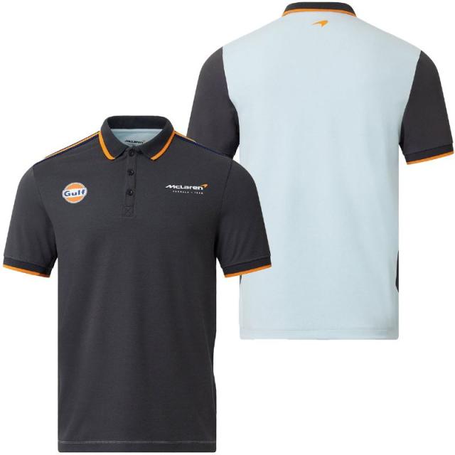 F1マクラーレン ポロシャツ GULFカラー F1マクラーレン ポロシャツ GULFカラー McLaren F1 Team × GULF | 新作
